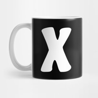 Letter X Mug